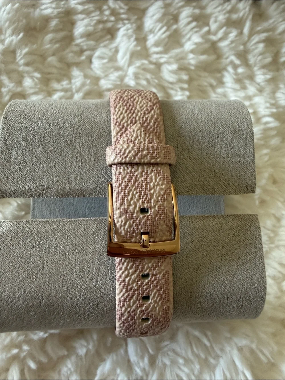 Michael Kors Rose Gold-Tone Case with Blush Pink Strap Women's Watch